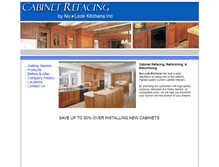 Tablet Screenshot of nulookkitchens.com